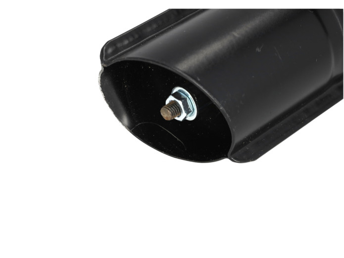 2e kans uitlaat Puch Maxi / E50 28mm Jamarcol origineel model met Puch logo 2-delig zwart